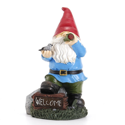 Garden Dwarf Smoking Elderly Resin Decoration