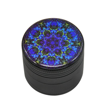 Mandala Series Metal Aluminum Smoking Herb Grinder 50MM Spice Crusher