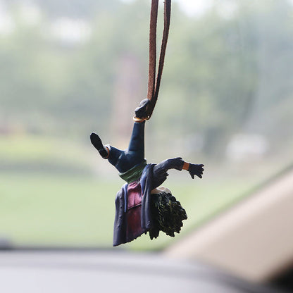 Car Pendant Creative Car Accessories Clown Car Pendant Car Decoration Rearview Mirror Pendant