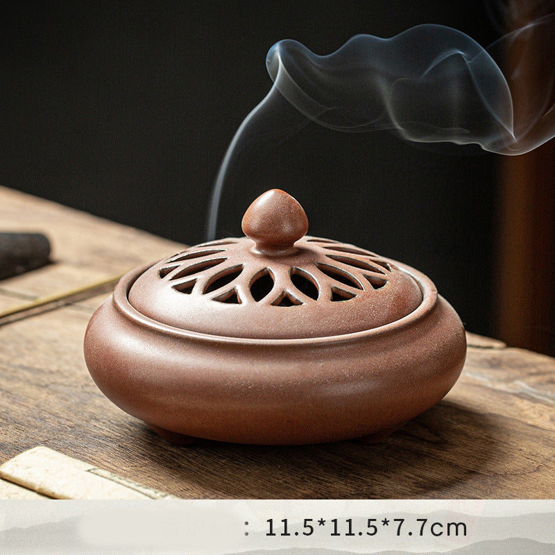 Ceramic Incense Burner Antique Sandalwood Incense Incense Tower