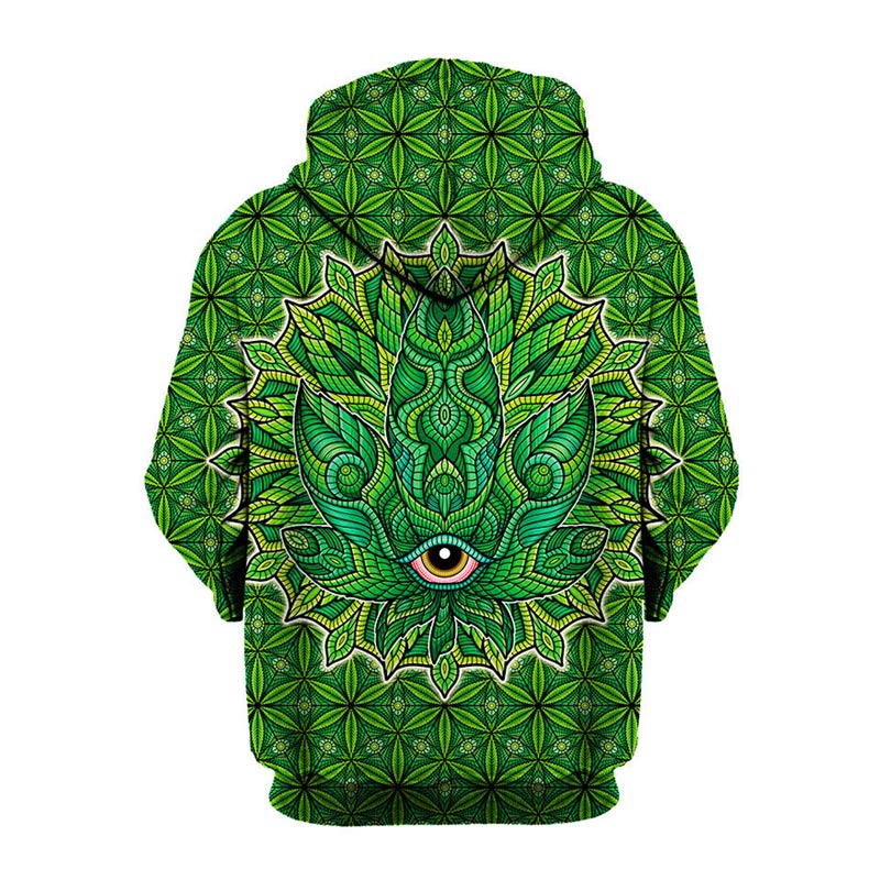 Alisister Green Weed Print 3D Hoodies Sweatshirt Men Women 2019 Autumn Winter Tracksuit Funny Sudaderas Hombres Sweatshirt